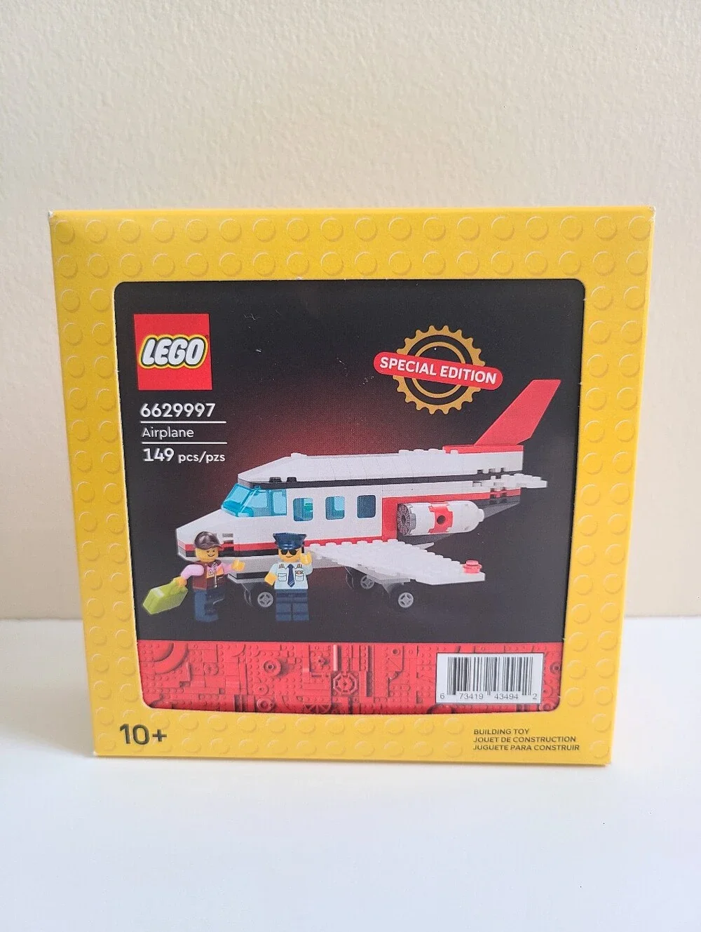 SEALED LEGO Special Edition Airplane Set #6629997 Limited Edition GWP  5010053